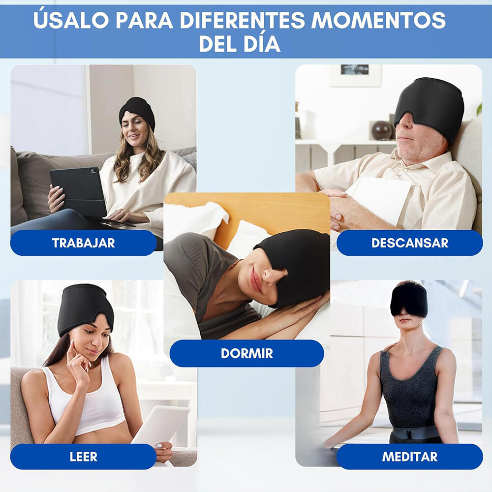 Dile adiós a los dolores de cabeza- Gorro de gel ZenCup