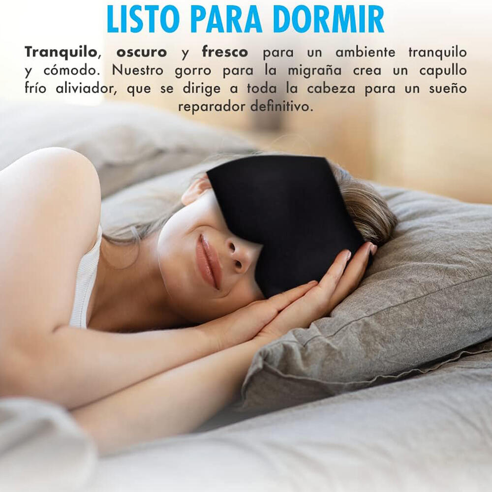 Dile adiós a los dolores de cabeza- Gorro de gel ZenCup