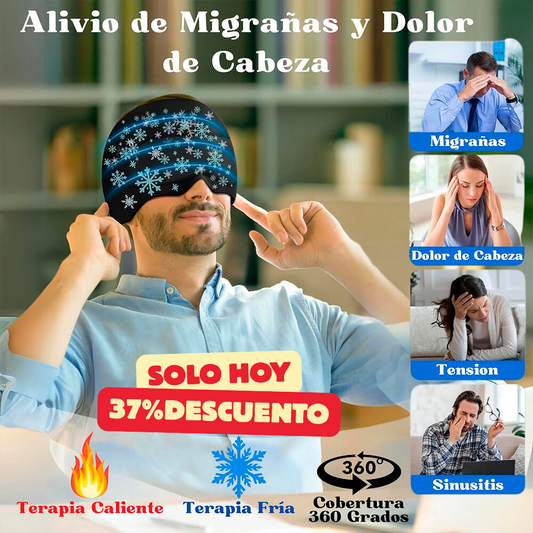 Dile adiós a los dolores de cabeza- Gorro de gel ZenCup